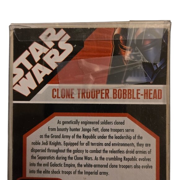 Star Wars Clone Trooper Bobble Head Funko Wacky Wobbler AS IS READ Series 1 - Picture 5 of 16